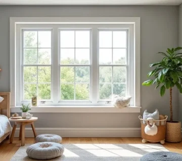 پنجره دوجداره برای اتاق کودک: راهنمای کامل